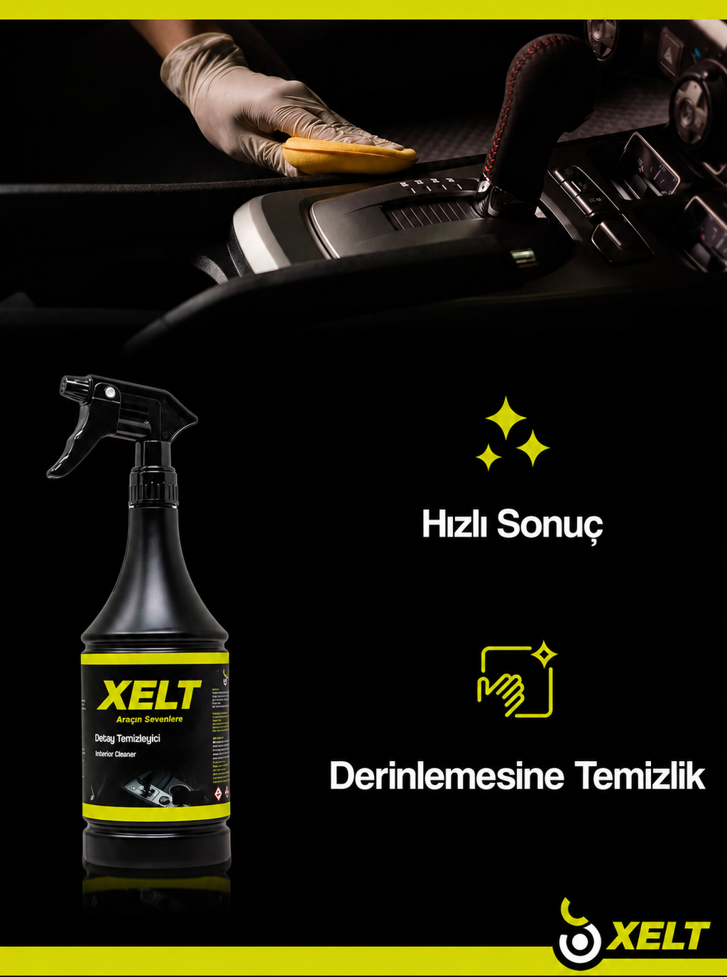 Araç İçi Detay Temizleyici (500 ml)